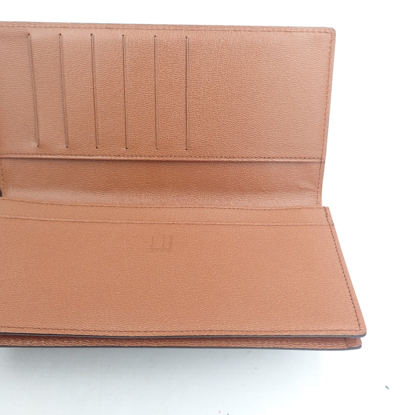 ダンヒル レザー 長財布 札入れ レザー ブラウン dunhill【AFI8】【中古】