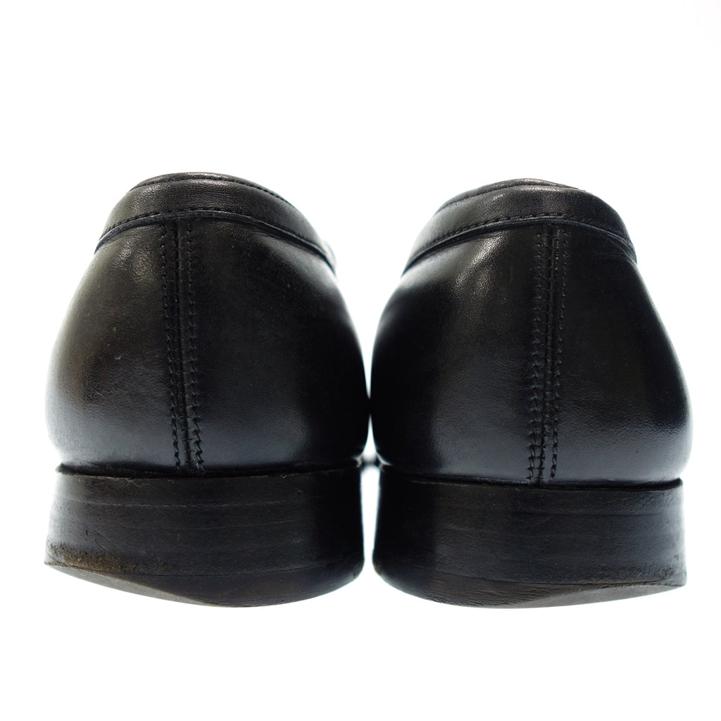 中古◆ジェイエムウエストン レザーシューズ シグニチャーローファー 180 カーフ メンズ サイズ6E 黒 J.M.WESTON【LA】
