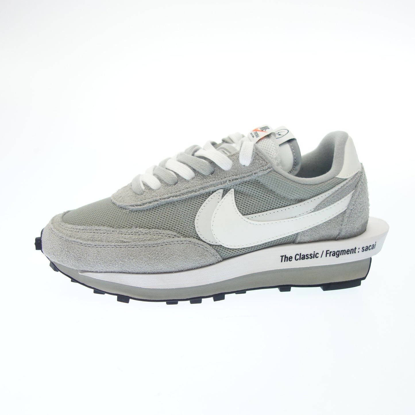 極美品◆ナイキ スニーカー FRAGMENT Sacai LD Waffle Light Smoke Grey DH2684-001 メンズ 26 グレー NIKE【AFD2】