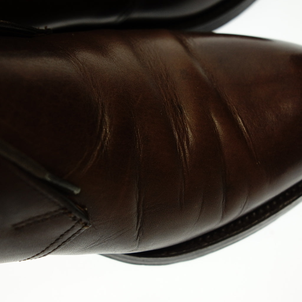 美品◆クロケット&ジョーンズ チャッカブーツ WATLING ビサルノ別注 メンズ 8.5E ブラウン系 CROCKETT&JONES【AFC17】
