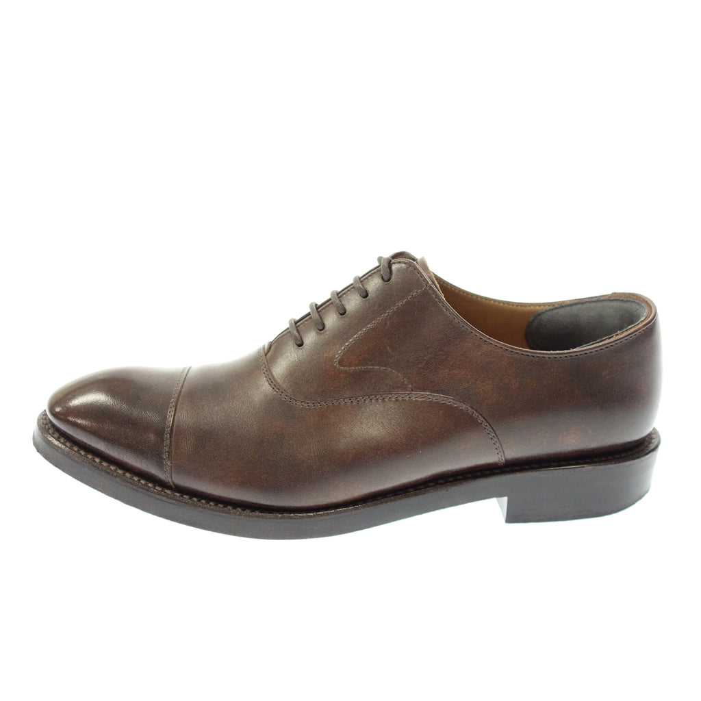 美品◆リーガル レザーシューズ ストレートチップ 01RR メンズ 24.5 茶系 REGAL【AFC12】