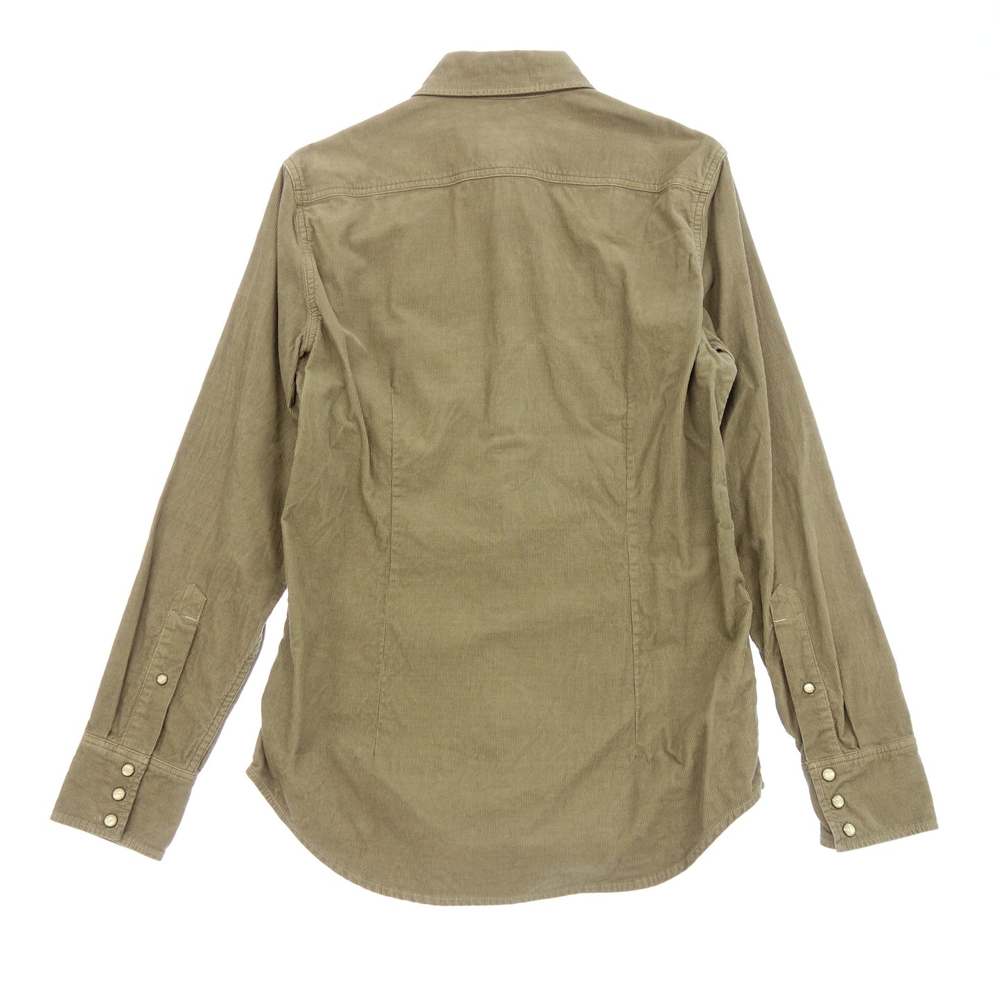 極美品◆ジースター ロウ ウエスタンシャツ コーデュロイ メンズ ベージュ サイズS G-STAR RAW【AFB40】