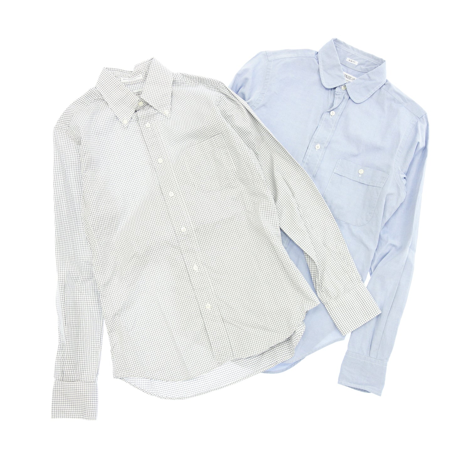 美品◆インディヴィジュアライズド シャツ 長袖シャツ メンズ INDIVIDUALIZED SHIRTS 2枚セット【AFB47】