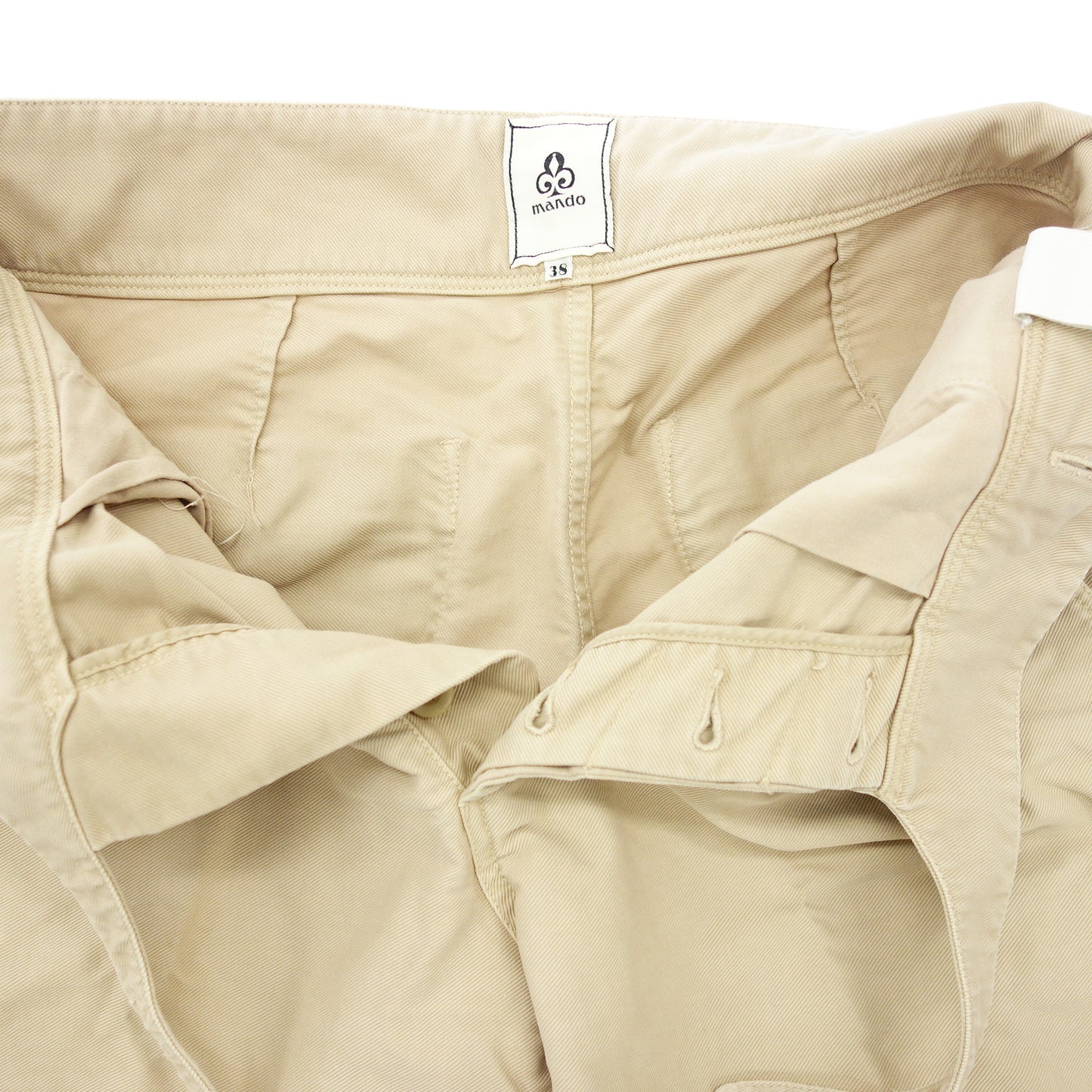 マンド ハーフパンツ グルカ メンズ ベージュ 38 MANDO【AFB9】【中古】