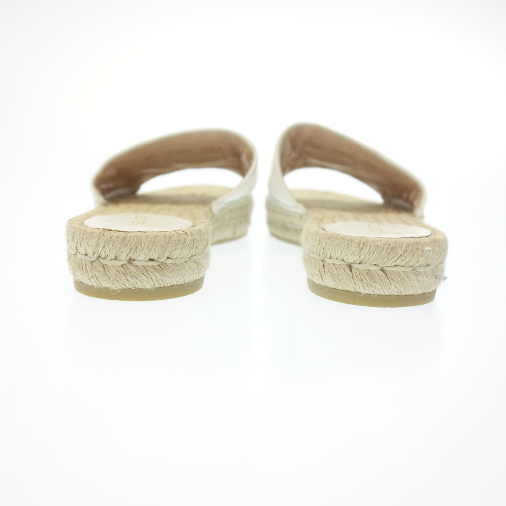 中古◆グッチ サンダル GGマーモント 573028 レディース 39.5 ホワイト GUCCI【AFC10】