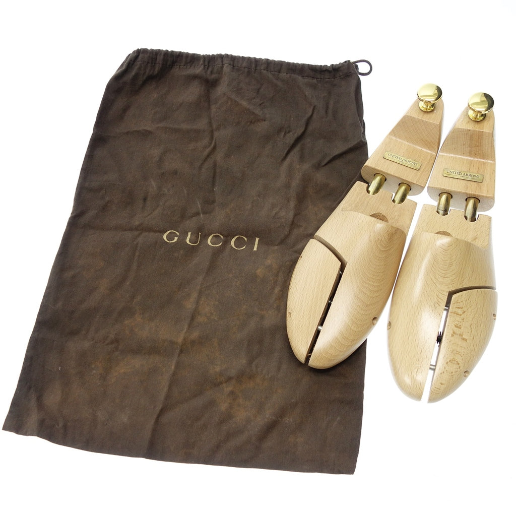 美品◆グッチ レザーシューズ チャッカブーツ モカシン スエード メンズ ブルー サイズ6.5 Gucci【LA】