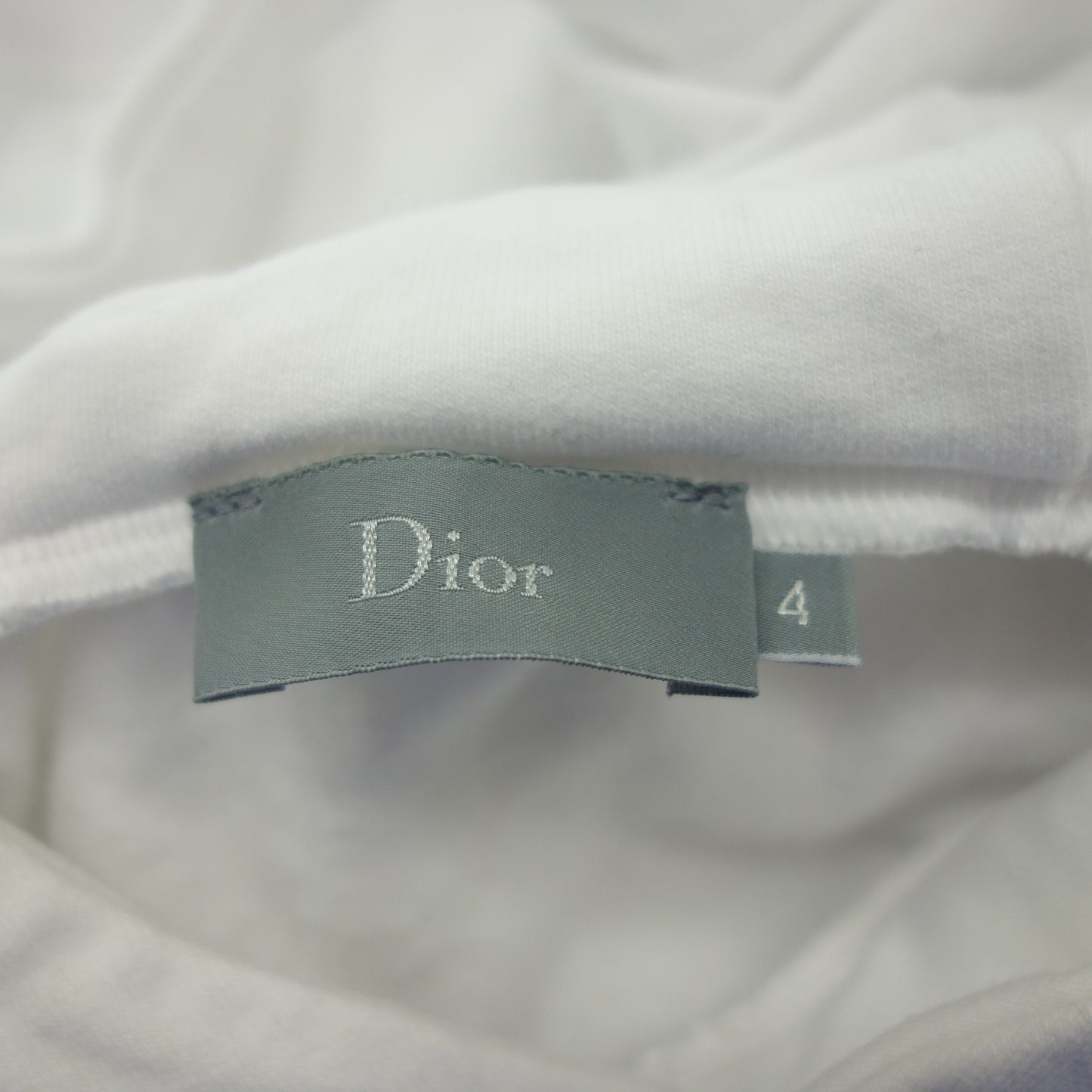 ベビーディオール プルオーバーパーカー ロゴ キッズ ホワイト 4 Baby Dior【AFB47】【中古】