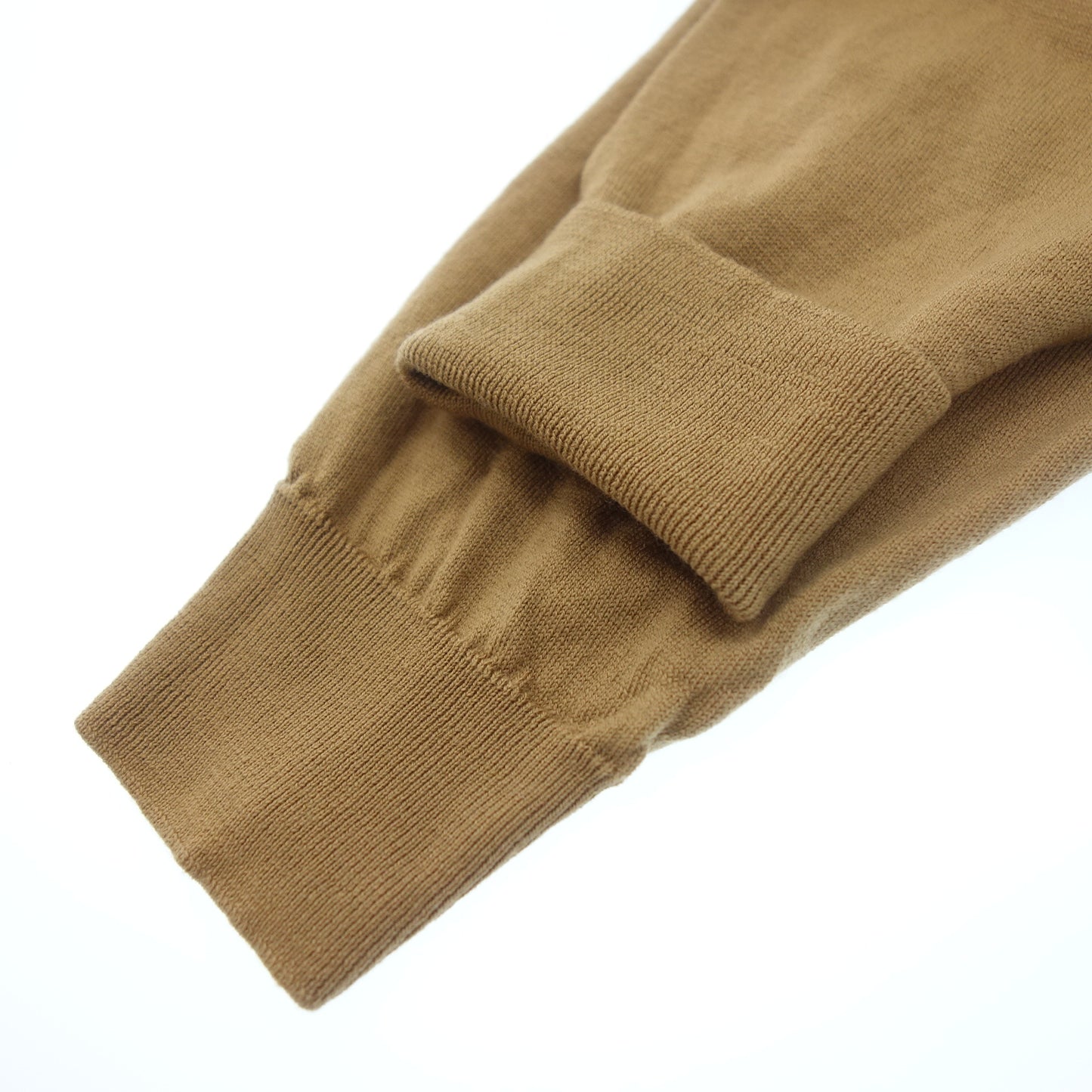 極美品◆ジョンスメドレー クルーネックニット ウール ブラウン L メンズ ブラウン JOHN SMEDLEY【AFB43】