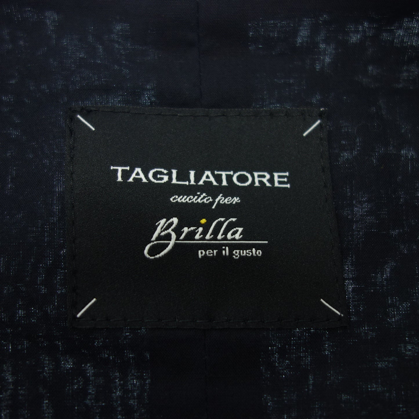 タリアトーレ ブリッラ ジレ ウール 46 メンズ ネイビー TAGLIATORE【AFB12】【中古】