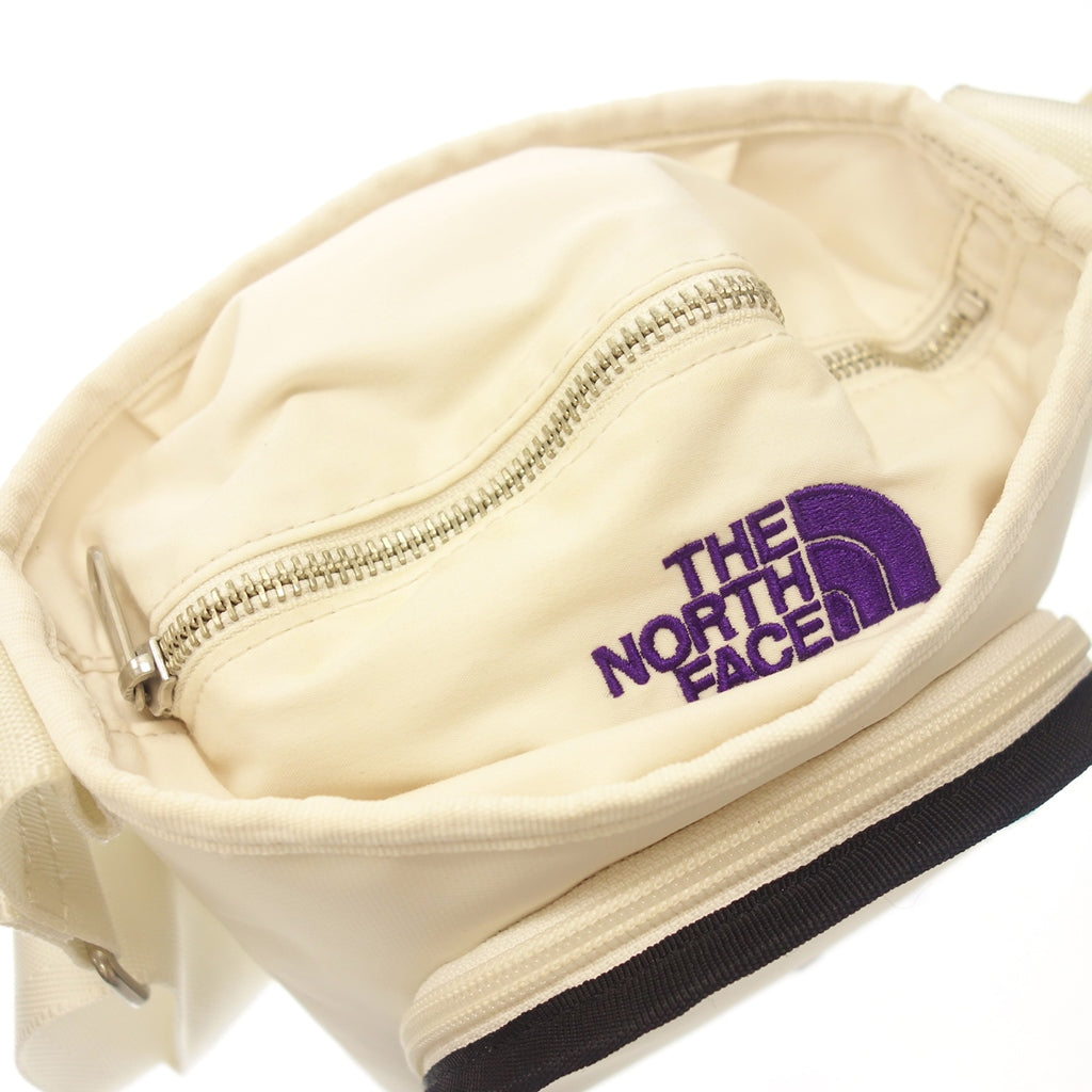 中古◆ザ ノースフェイス TPE ショルダーバッグ NN7205N 白系 THE NORTH FACE PURPLE LABEL【AFE10】