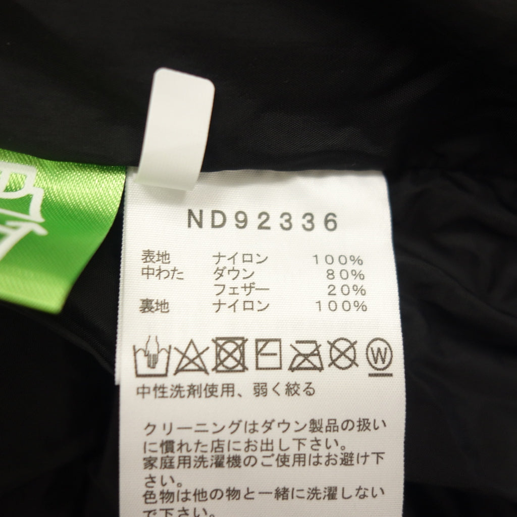美品◆ザ ノースフェイス ダウンジャケット ノベルティー ヌプシ ND92336 メンズ カーキ系 サイズL 迷彩柄 THE NORTH FACE【AFA2】