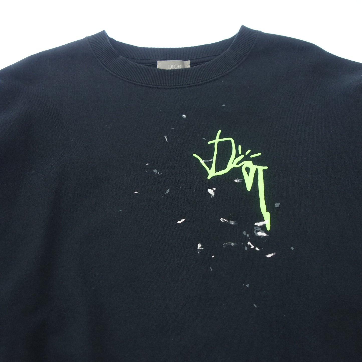 クリスチャンディオール スウェット Dior x Cactus Jack Oversize Sweatshirt メンズ ブラック M Christian Dior【AFB18】【中古】