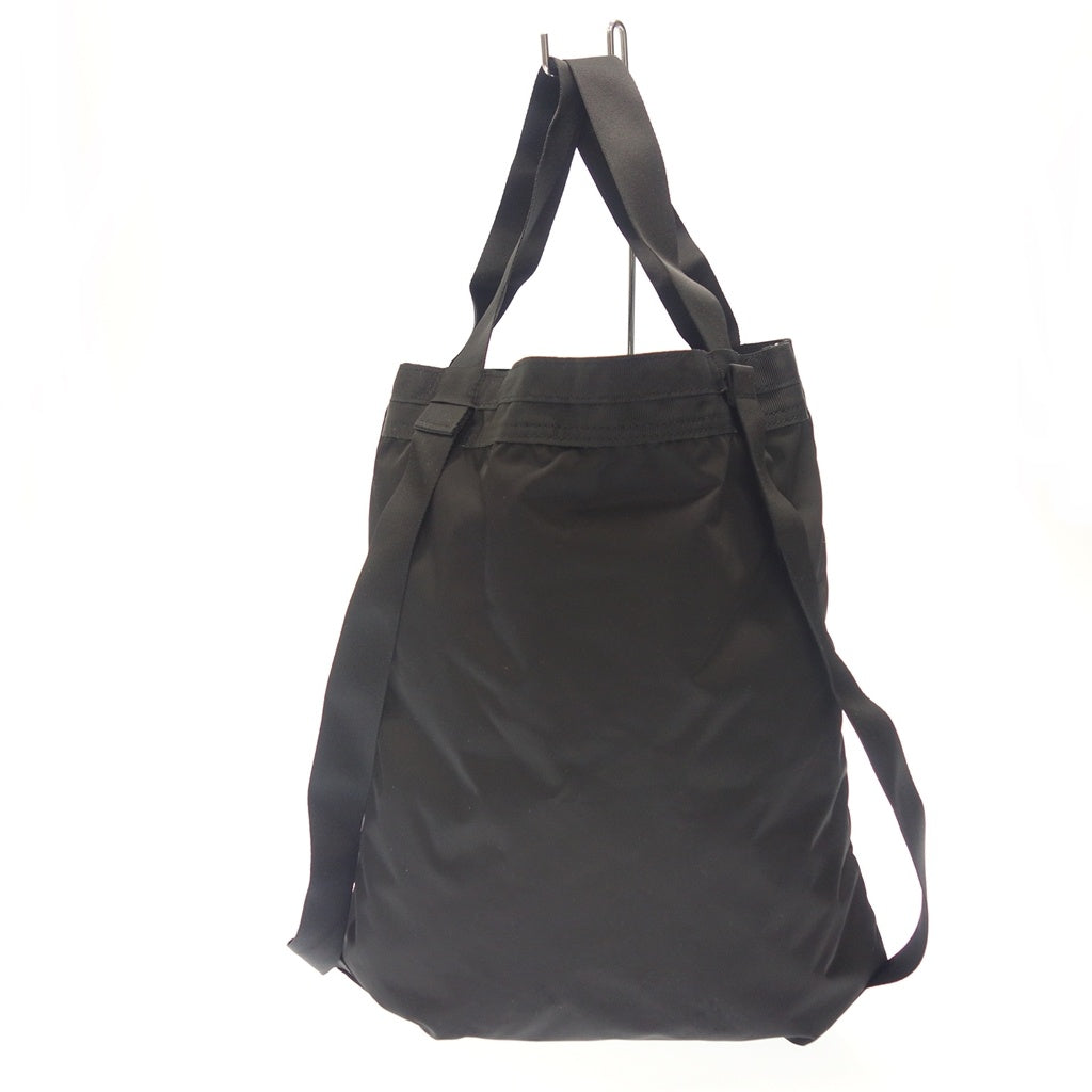 中古◆ポーター モーション トートバッグ パッカブル ナイロン ブラック PORTER【AFE12】
