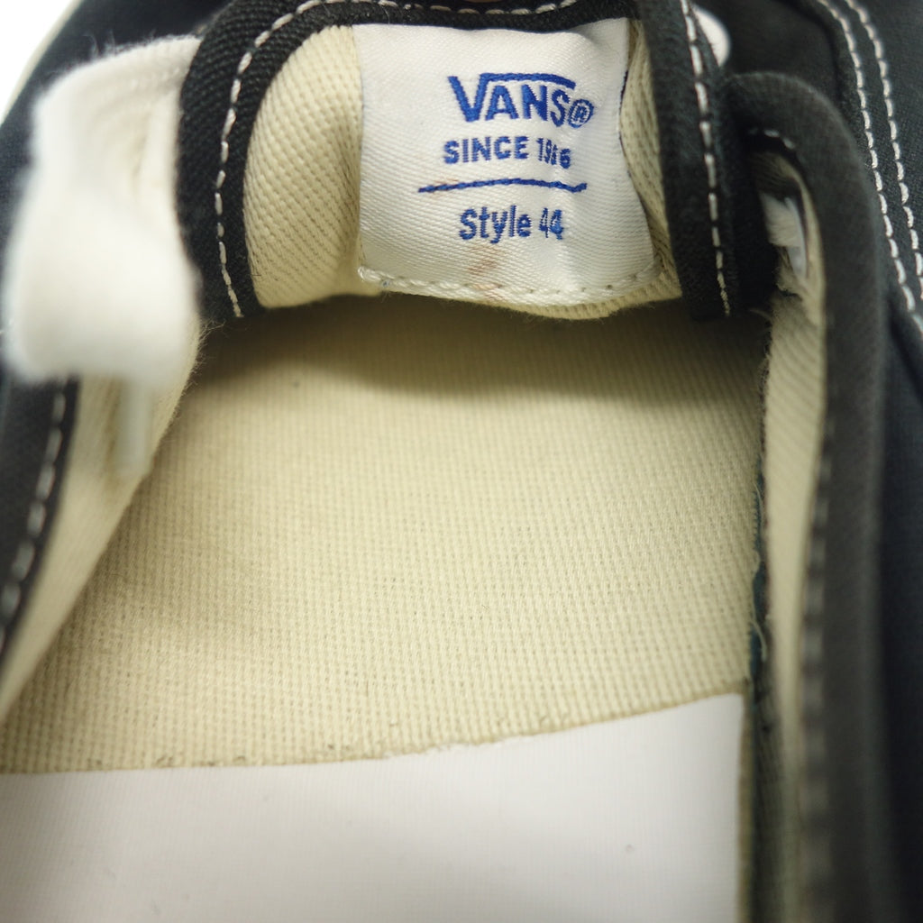 中古◆ヴァンズ スニーカー VN000EWZBLK エラ ローカットスニーカー メンズ ブラック系 サイズ44 VANS【AFC30】