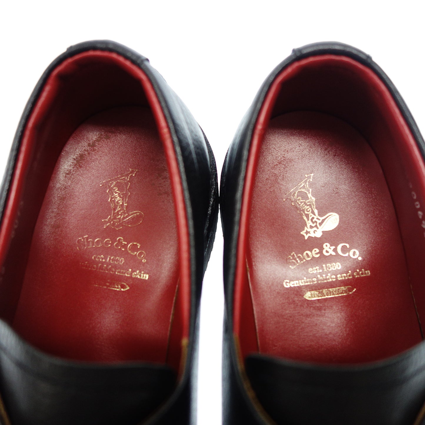 リーガル シュー&コー シングルストラップ ビブラムソール 807S メンズ ブラック 25.5cm REGAL Shoe&Co.【AFC13】【中古】