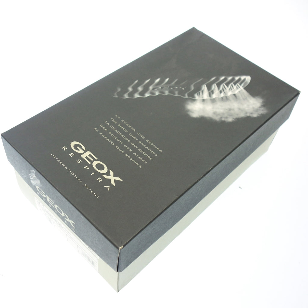 新品同様◆ジェオックス コインローファー レザー メンズ 44 ブラウン系 GEOX【AFD3】