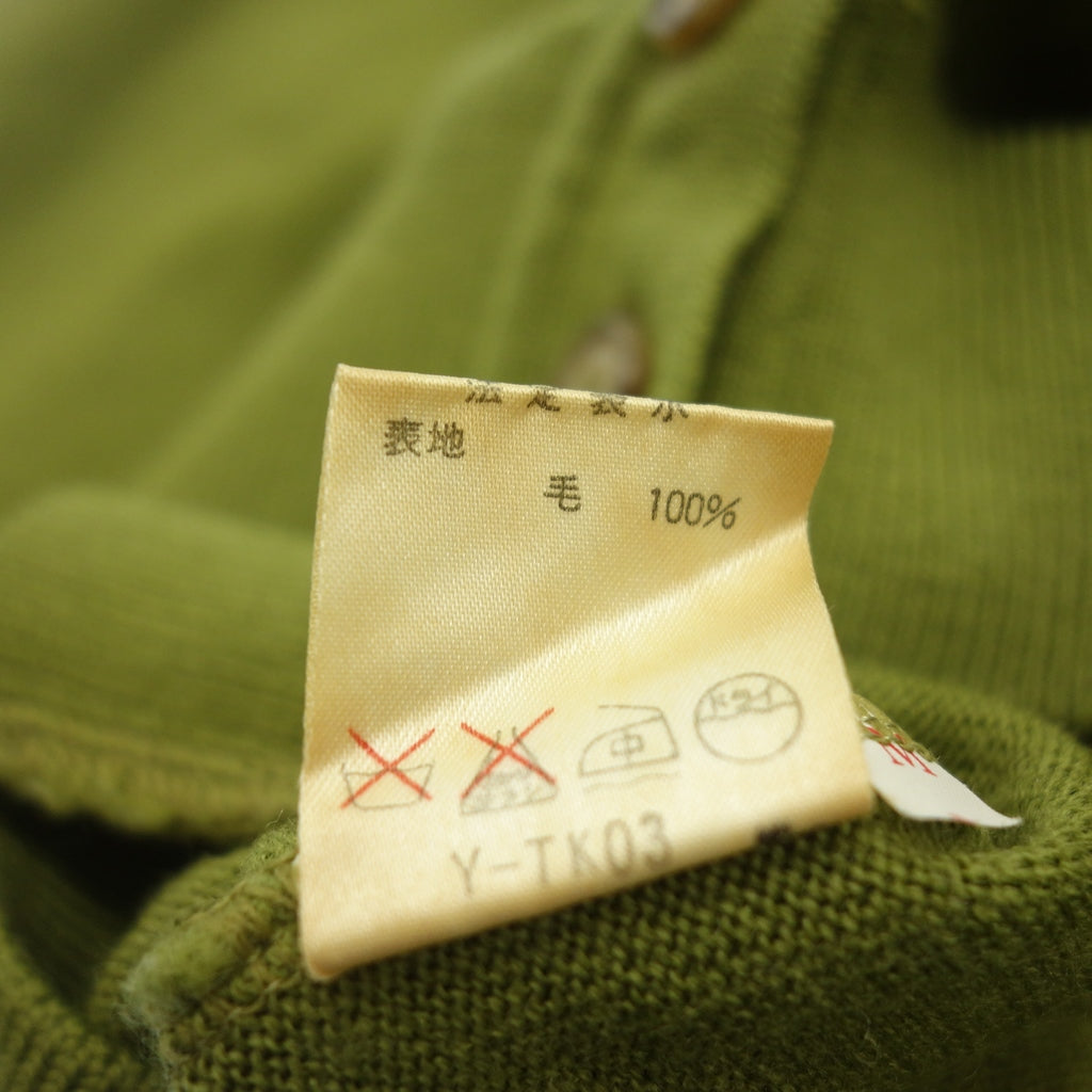 美品◆クリスチャン ディオール スポーツ カーディガン レディース サイズM オリーブ Christian Dior Sports【AFB37】