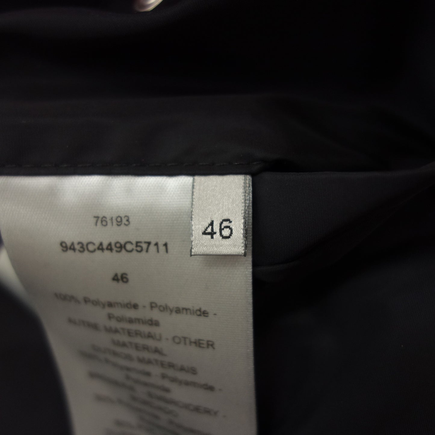 クリスチャンディオール ダウンジャケット ロゴパッチ 943C449C5711 メンズ ピンク 46 Christian Dior【AFA13】【中古】