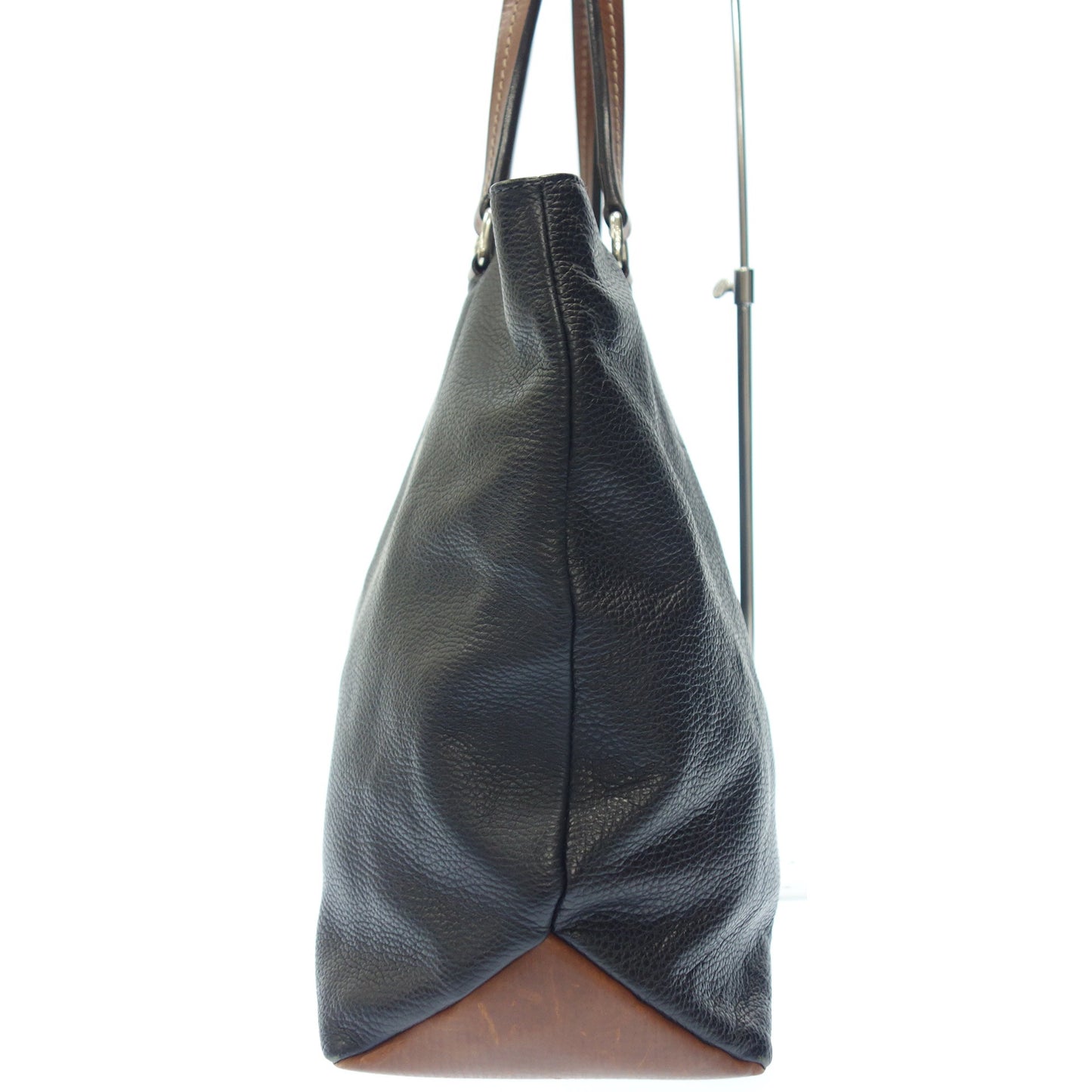 中古◆ダニエル&ボブ トートバッグ レザー トゥモローランド別注 BAIN メンズ ネイビー系 Daniel&Bob【AFE12】