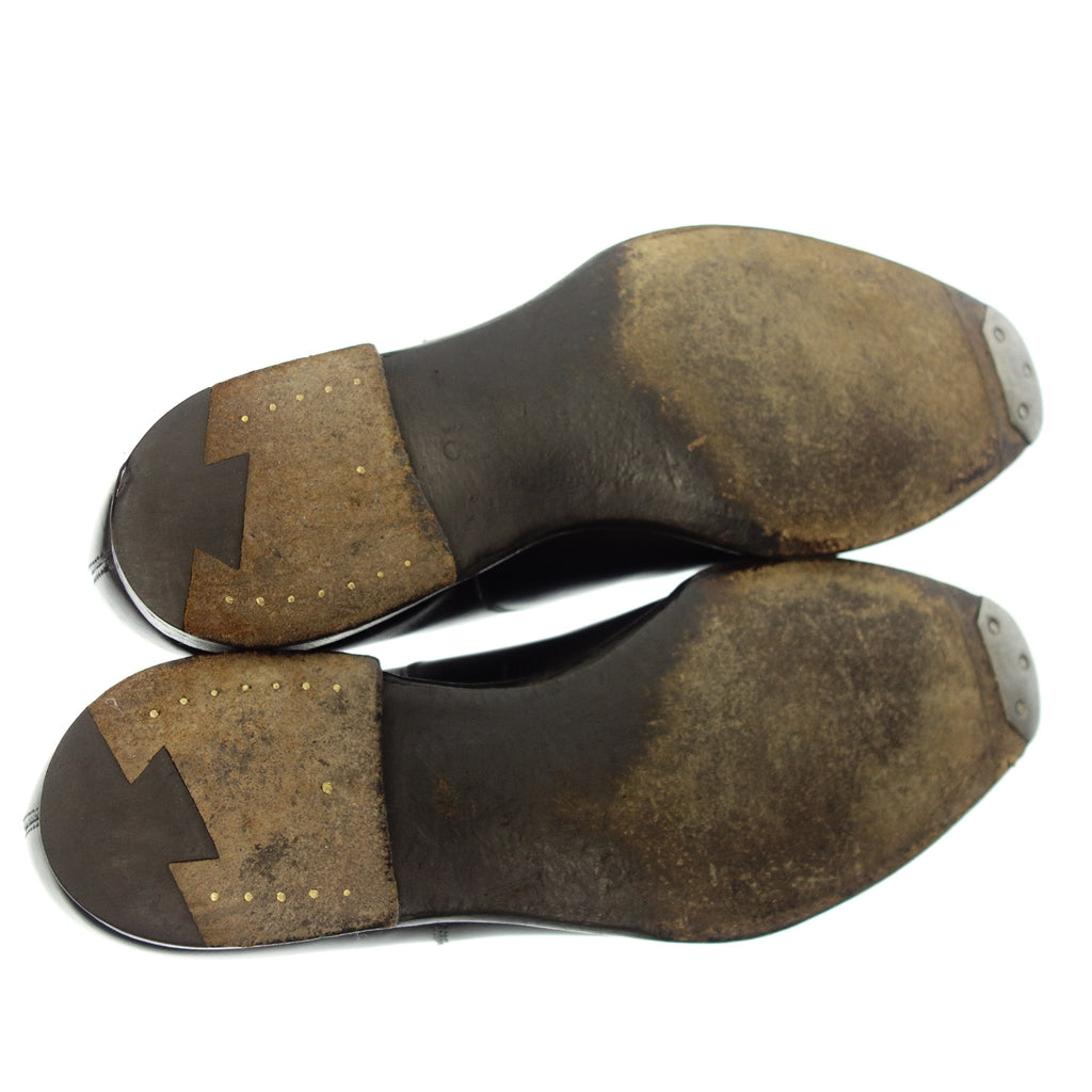 中古◆クロケット&ジョーンズ レザーシューズ ストレートチップ AUDLEY メンズ 9E ブラック系 CROCKETT&JONES【AFC15】