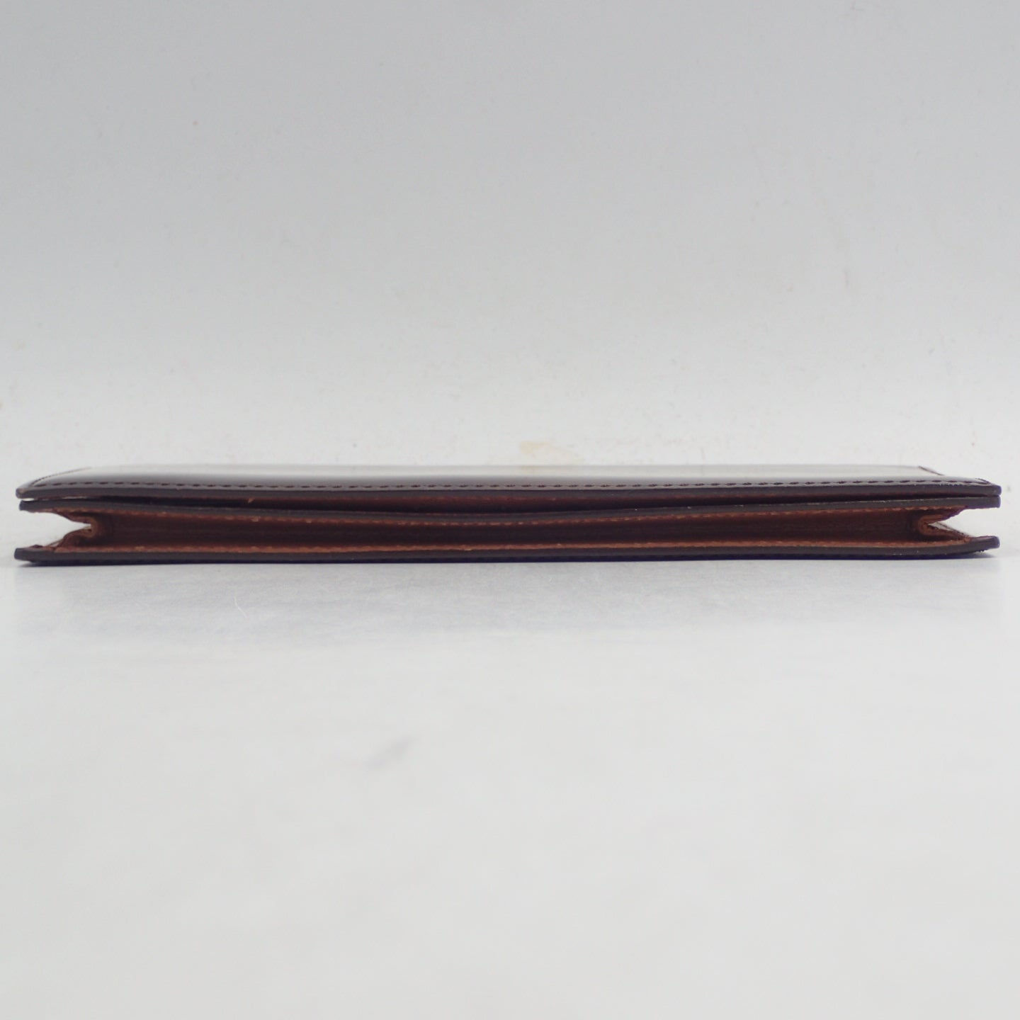 ダンヒル レザー 長財布 札入れ レザー ブラウン dunhill【AFI8】【中古】