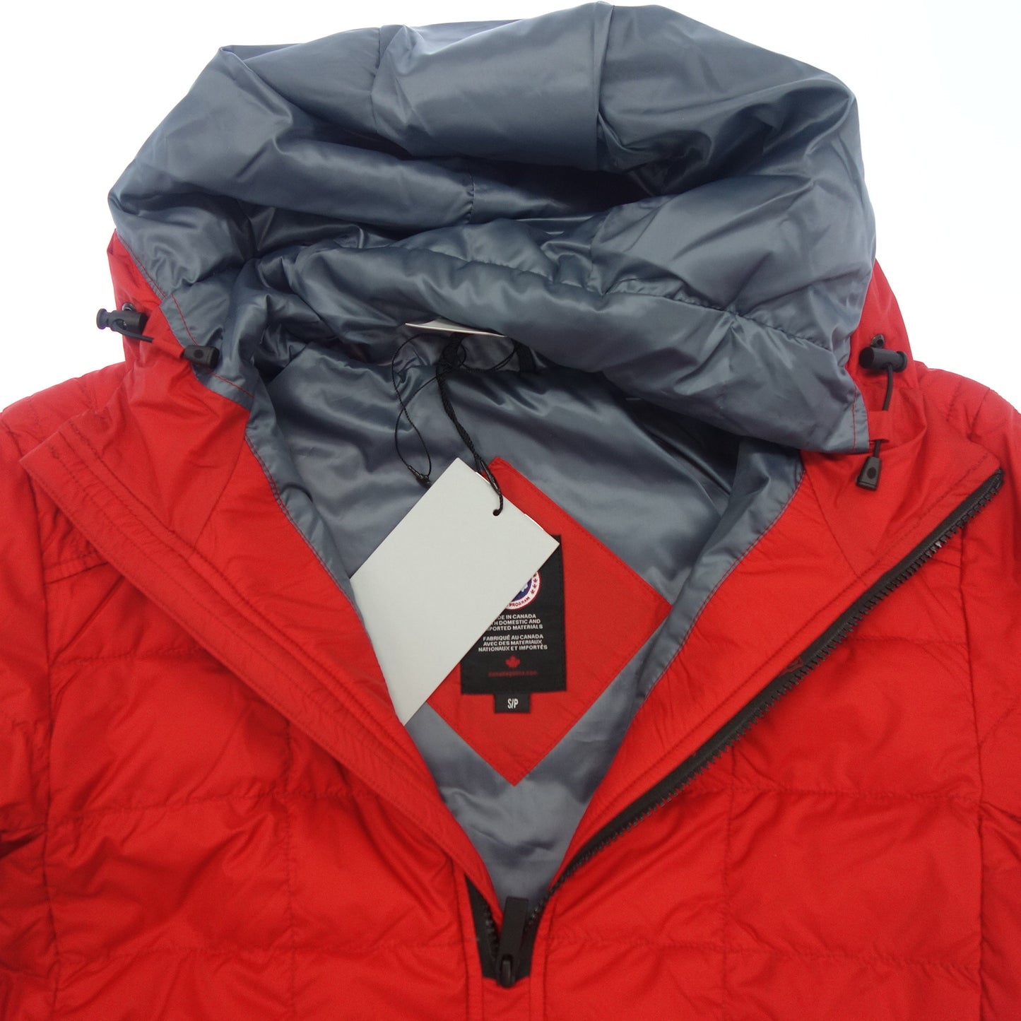 カナダグース ジャケット WILMINTON PULLOVER 2212M メンズ S 赤 CANADAGOOSE【AFB13】【中古】