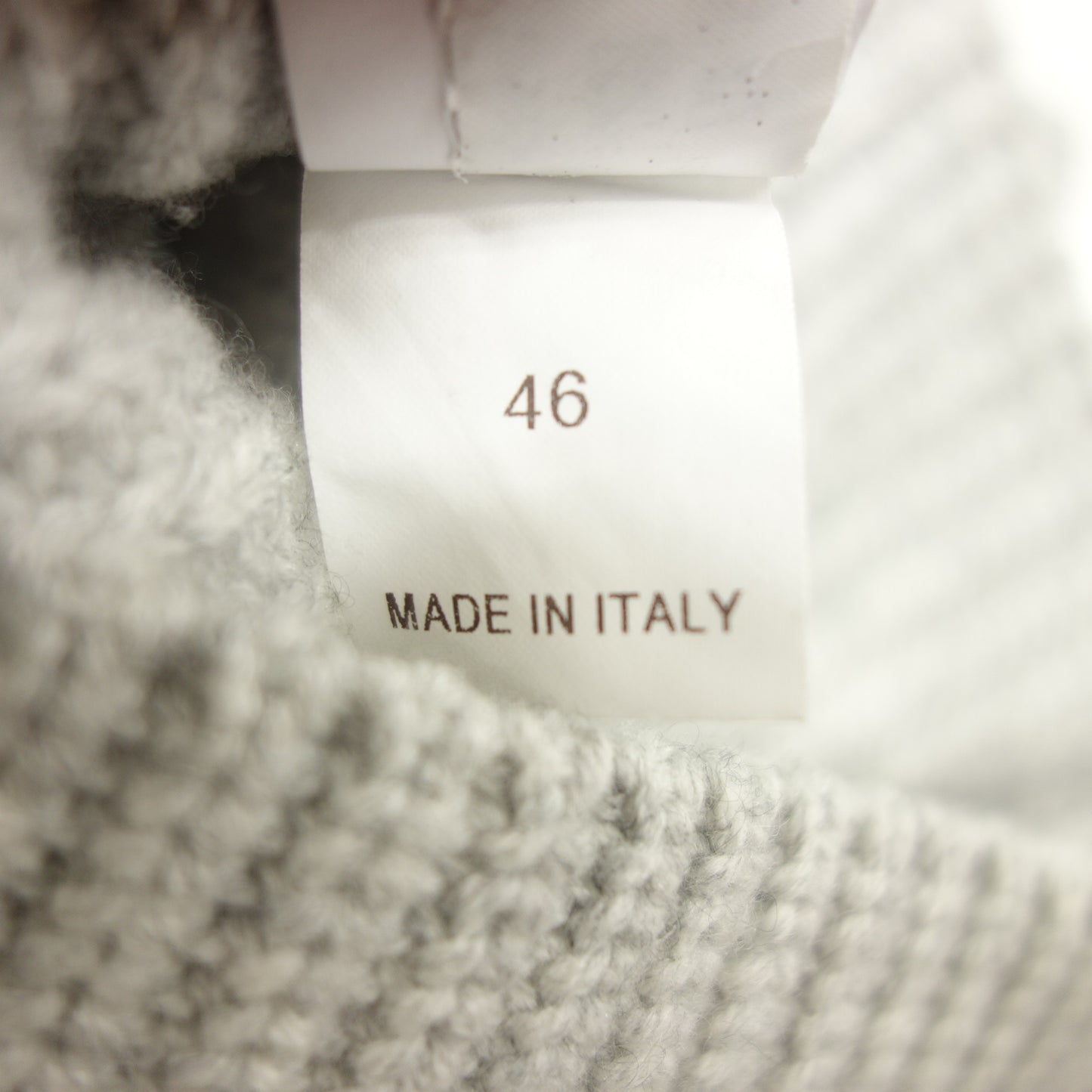 ブルネロクチネリ ボタン カーディガン ダブル ジャケット カシミア混 メンズ グレー 46 BRUNELLO CUCINELLI【AFB44】【中古】