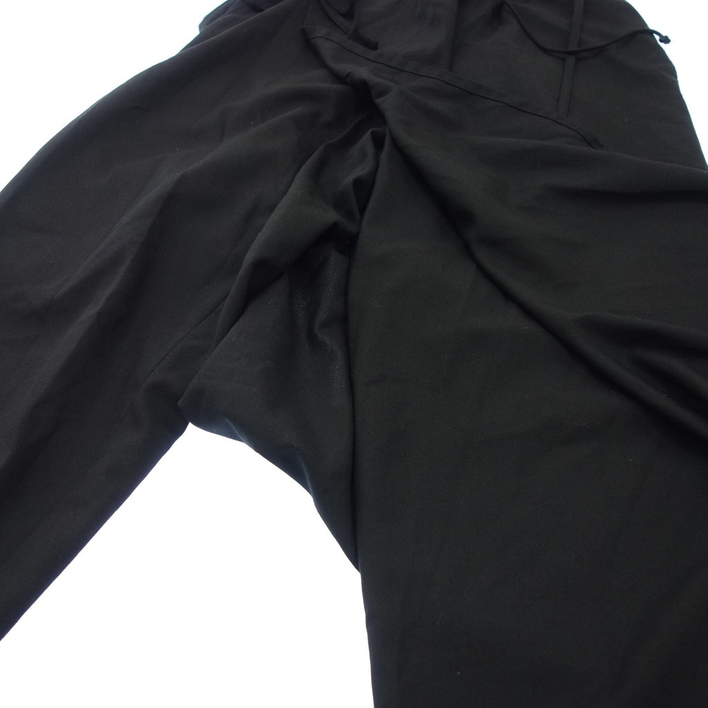 美品◆グラウンド ワイ パンツ 変形3WAYスカパン GV-P18-100 メンズ ブラック サイズ3 Ground Y【AFB26】