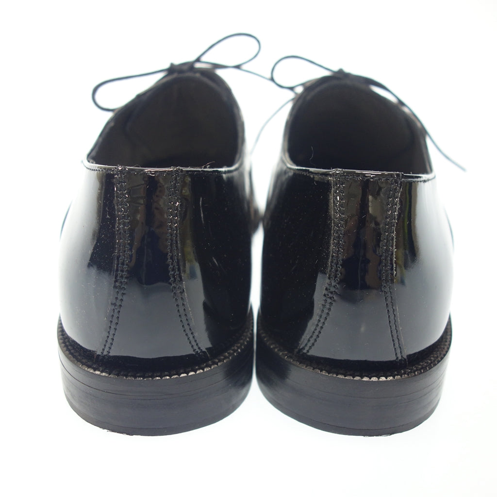 美品◆ジョンストンマーフィー レザーシューズ ストレートチップ パテントレザー メンズ ブラック サイズ9.5 JOHNSTON&MURPHY【AFD9】