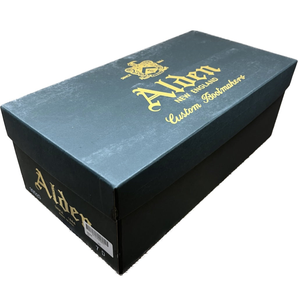 Unused◆Alden Leather Shoes Plain Toe 99020 Labelo Cordovan Size8 ALDEN