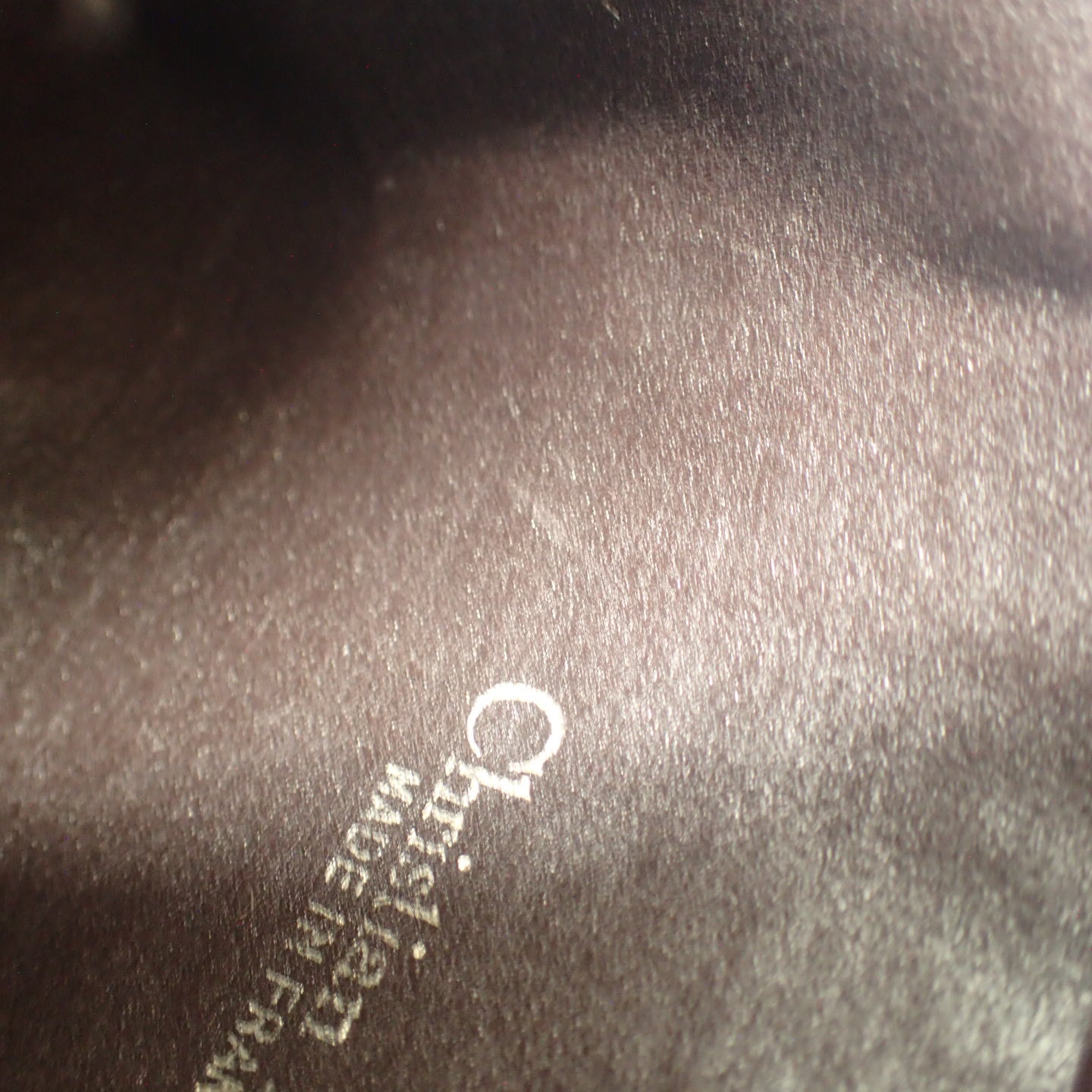 美品◆クリスチャンディオール ポーチ メイクポーチ トロッター ブラウン Christian Dior【AFI14】