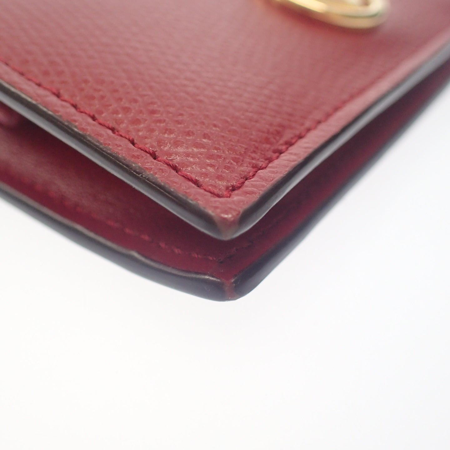 フェンディ 財布 エフイズ コンパクトウォレット レッド FENDI【AFI1】【中古】