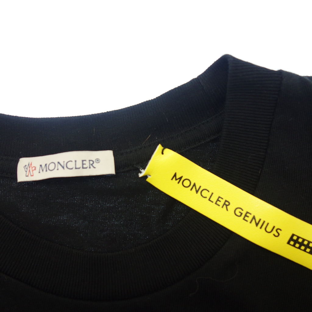 美品◆モンクレールジーニアス 19SS 半袖Tシャツ MAGLIA T-SHIRT メンズ ブラック サイズS MONCLER GENIUS【AFB16】