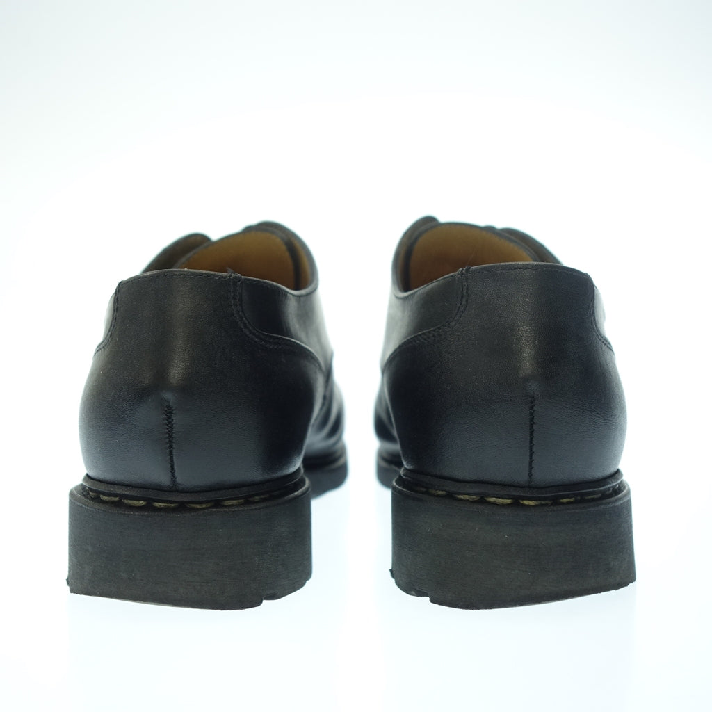 中古◆パラブーツ Uチップシューズ シャンボード レザー メンズ 6.5 ブラック Paraboot CHAMBORD【AFD1】