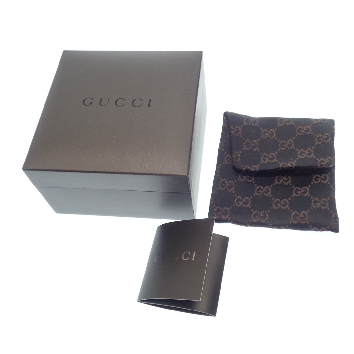 グッチ リング 指輪 オープンスクエア SV925 シルバー 17.5号 箱付き GUCCI【AFI18】【中古】