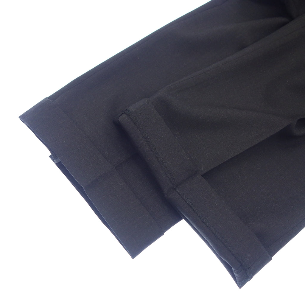 美品◆サヴィルロウ スーツ britnnia ウール メンズ ブラック系 ネーム入り サイズ104 savile row【AFB26】