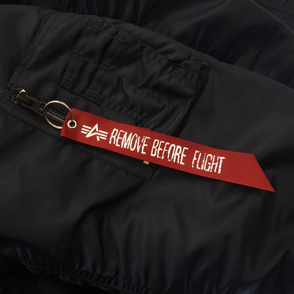 極美品◆アルファ インダストリーズ ジャケット MA-1 2000-46 メンズ ネイビー サイズM ALPHA INDUSTRIES【AFB11】