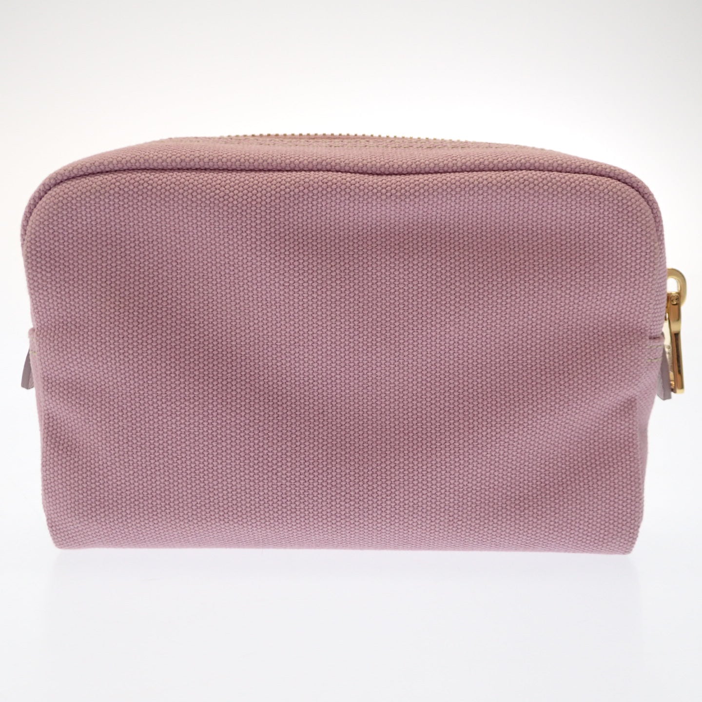 極美品◆プラダ カナパ ポーチ キャンバス 1NA693 PRADA CANAPA【AFE4】