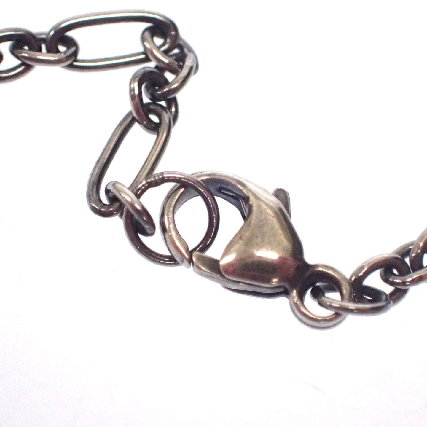 美品◆ジョージジェンセン ネックレス ペンダント 色石 925S 9B オニキス 黒×シルバー GEORG JENSEN【AFI10】