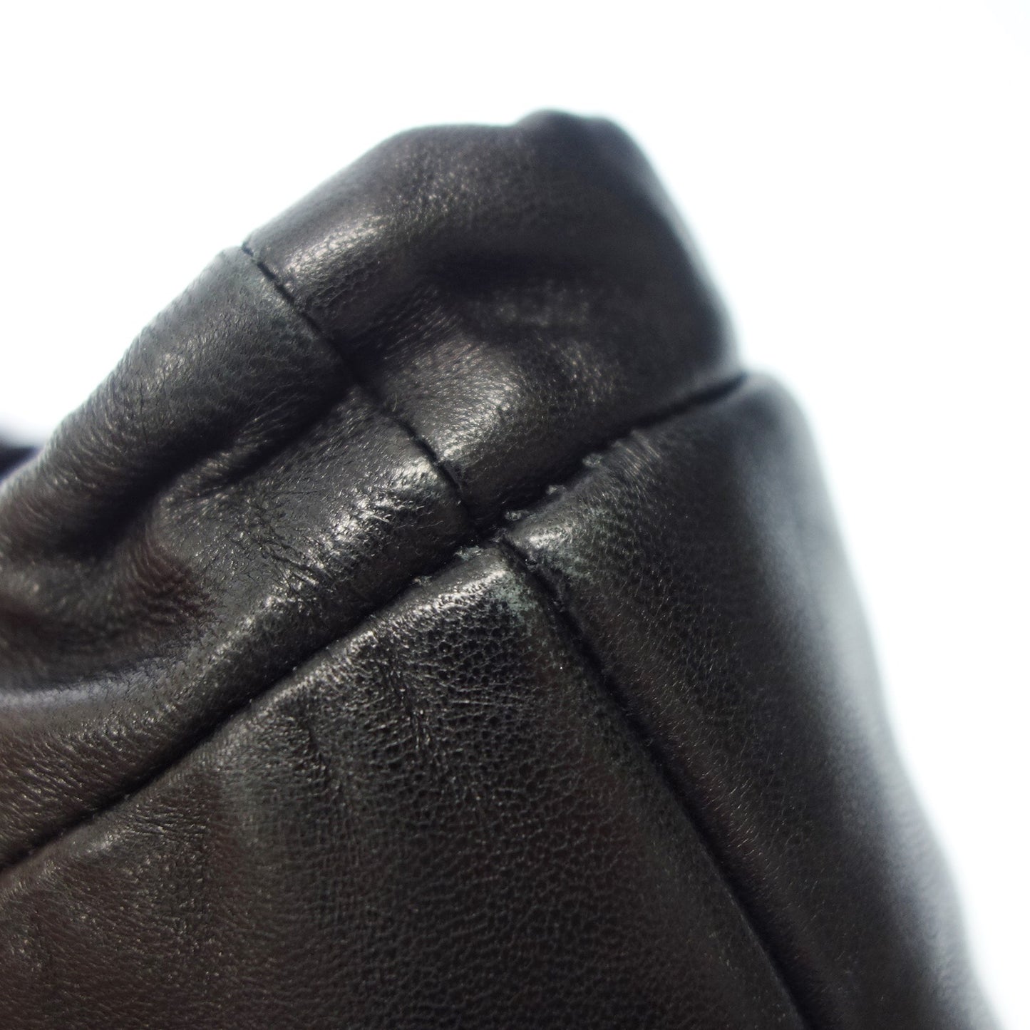 プラダ レザー スノーブーツ 三角プレート レディース サイズ35 黒 PRADA【AFC16】【中古】
