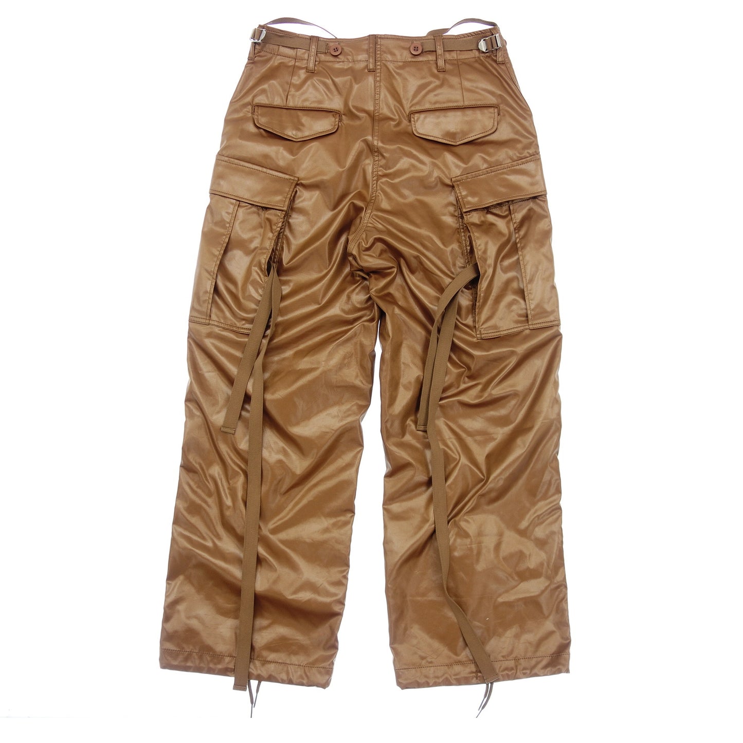 ジュンヤワタナベ カーゴパンツ 22AW STRAP TROUSERS メンズ ブラウン S JUNYA WATANABE【AFB28】【中古】