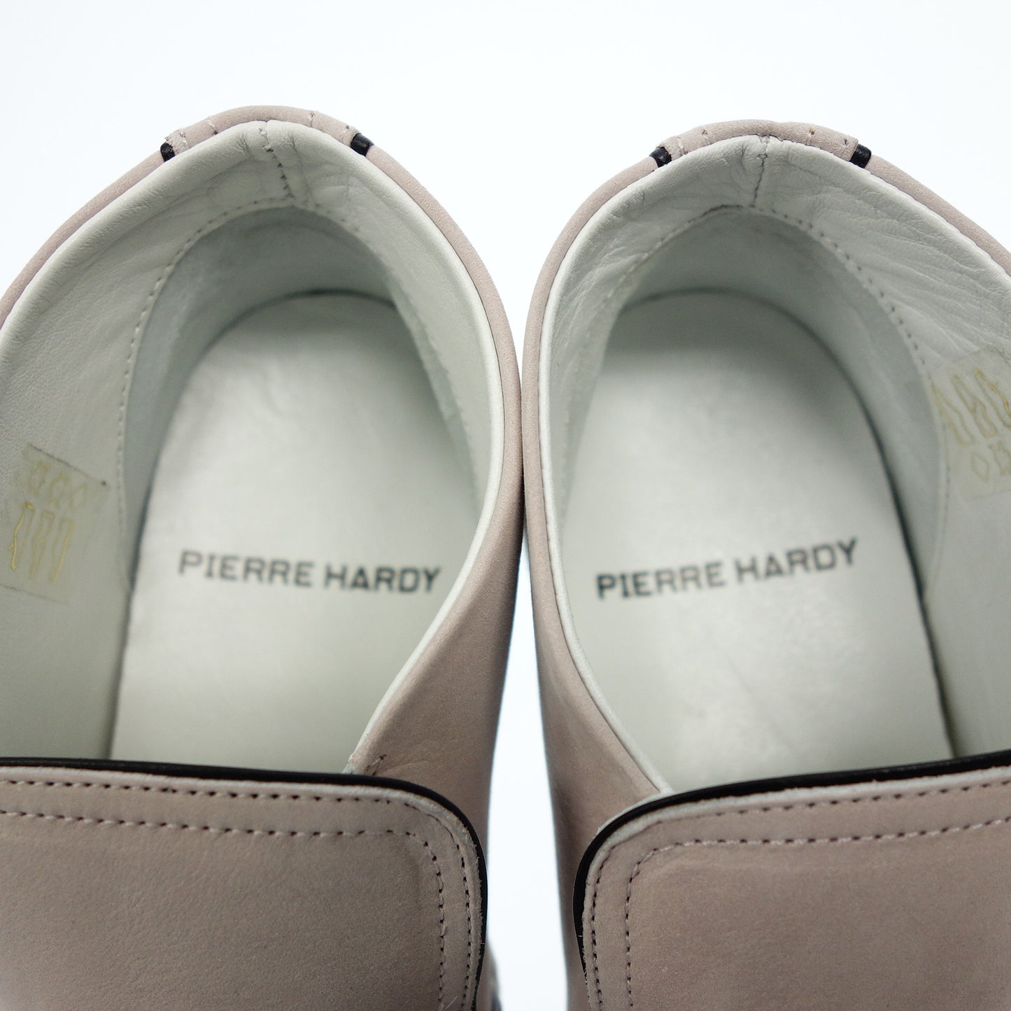 ピエール アルディ ハイカット スニーカー ヌバック レディース ピンク 37 PIERRE HARDY【AFD9】【中古】