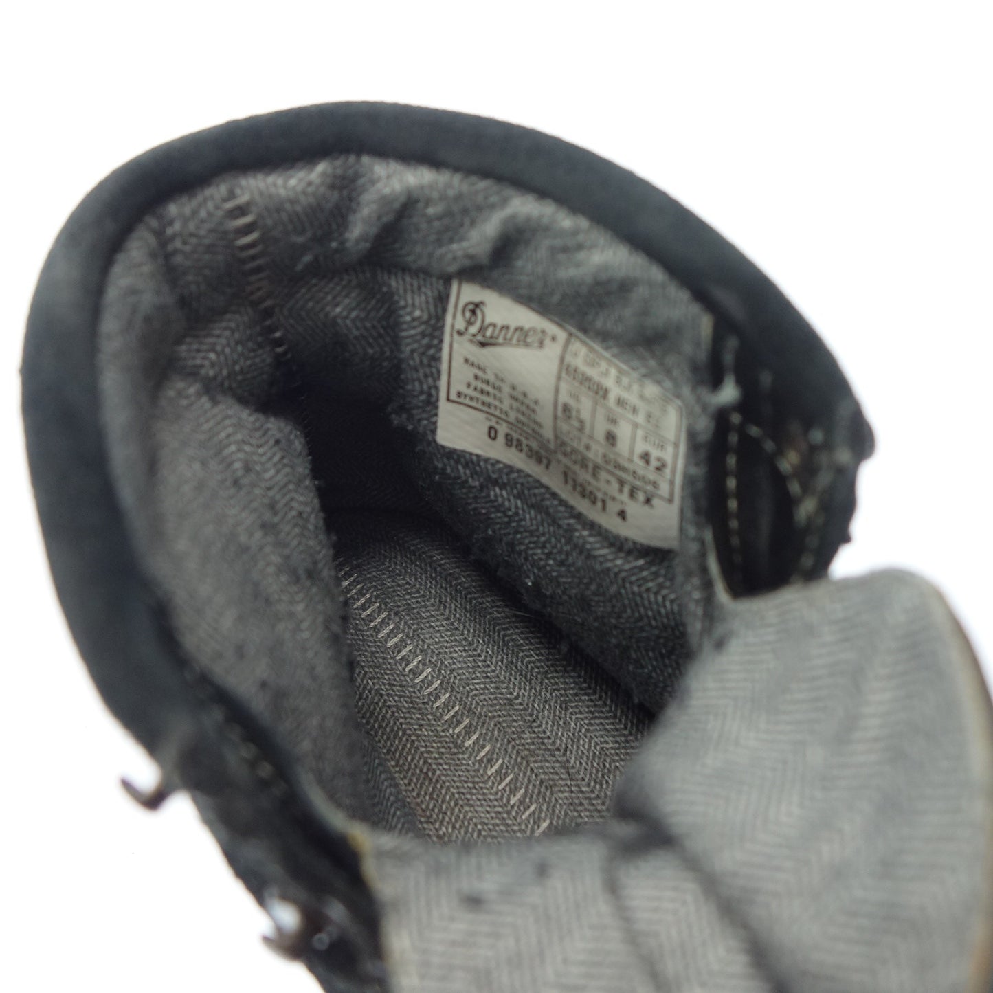 ダナー マウンテンブーツ エクスプローラー 45202X スエード US8.5 黒 Danner【AFC55】【中古】