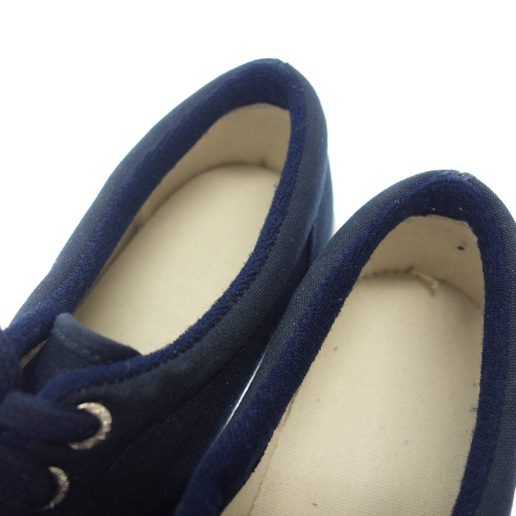 美品◆スペルガ スニーカー キャンバス メンズ ネイビー系 42 SUPERGA【AFD5】