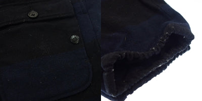 中古◆エンジニアドガーメンツ パンツ ウール ボーダー柄 メンズ S 黒系 ENGINEERED GARMENTS【AFB2】