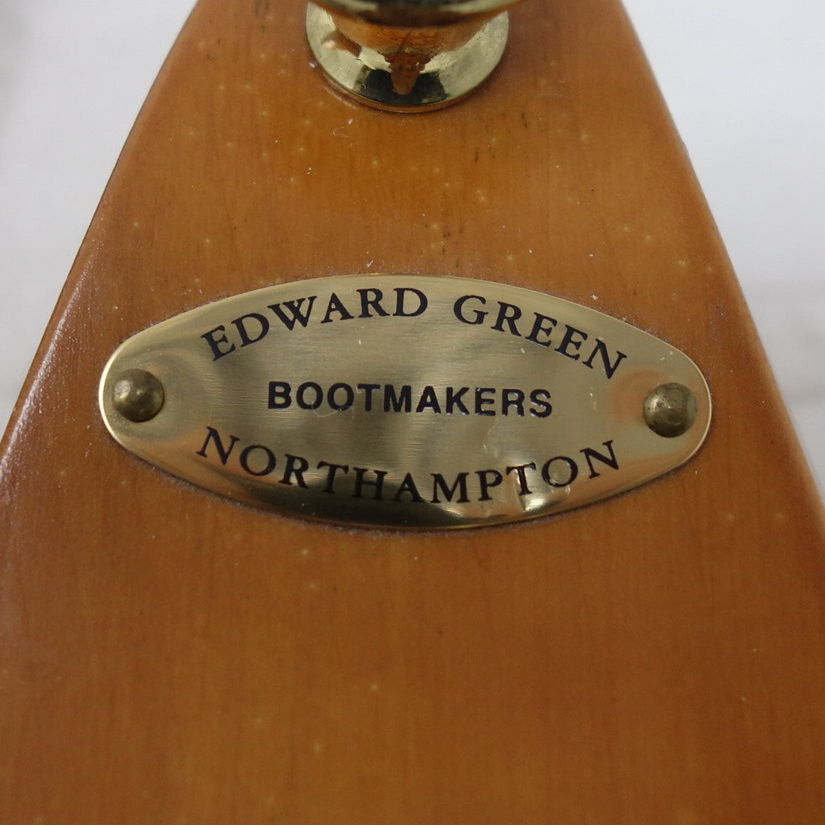 中古◆エドワードグリーン 純正シューツリー 木製 メンズ 10 茶 EDWARD GREEN【AFD10】