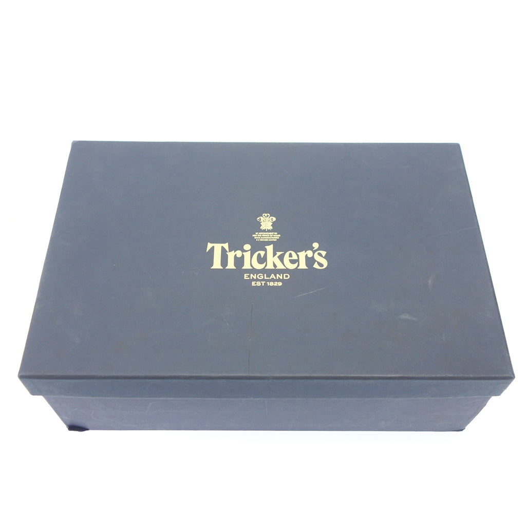 試着程度◆トリッカーズ レザーシューズ チャッカブーツ M7098 ブラック UK6 Tricker’s【LA】