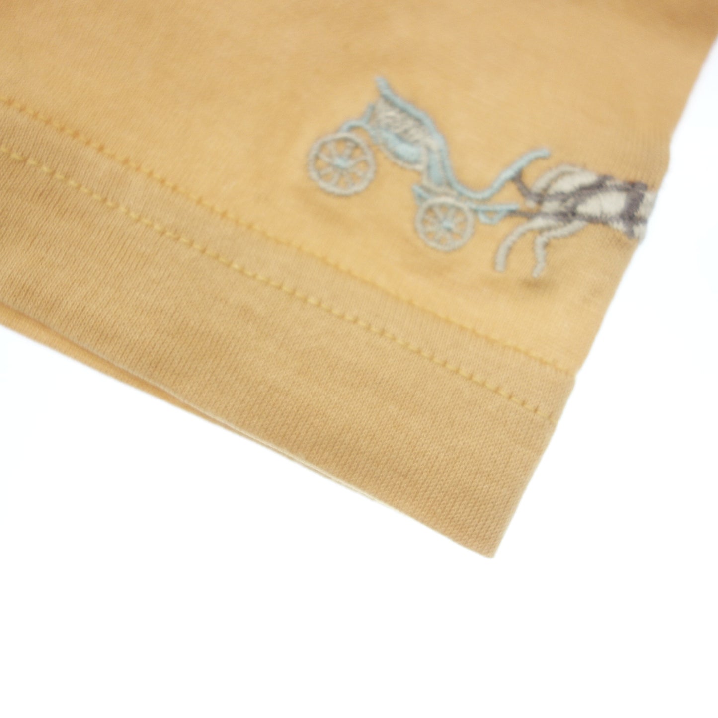 エルメス 長袖カットソー マルジェラ期 レディース オレンジ S HERMES【AFB40】【中古】