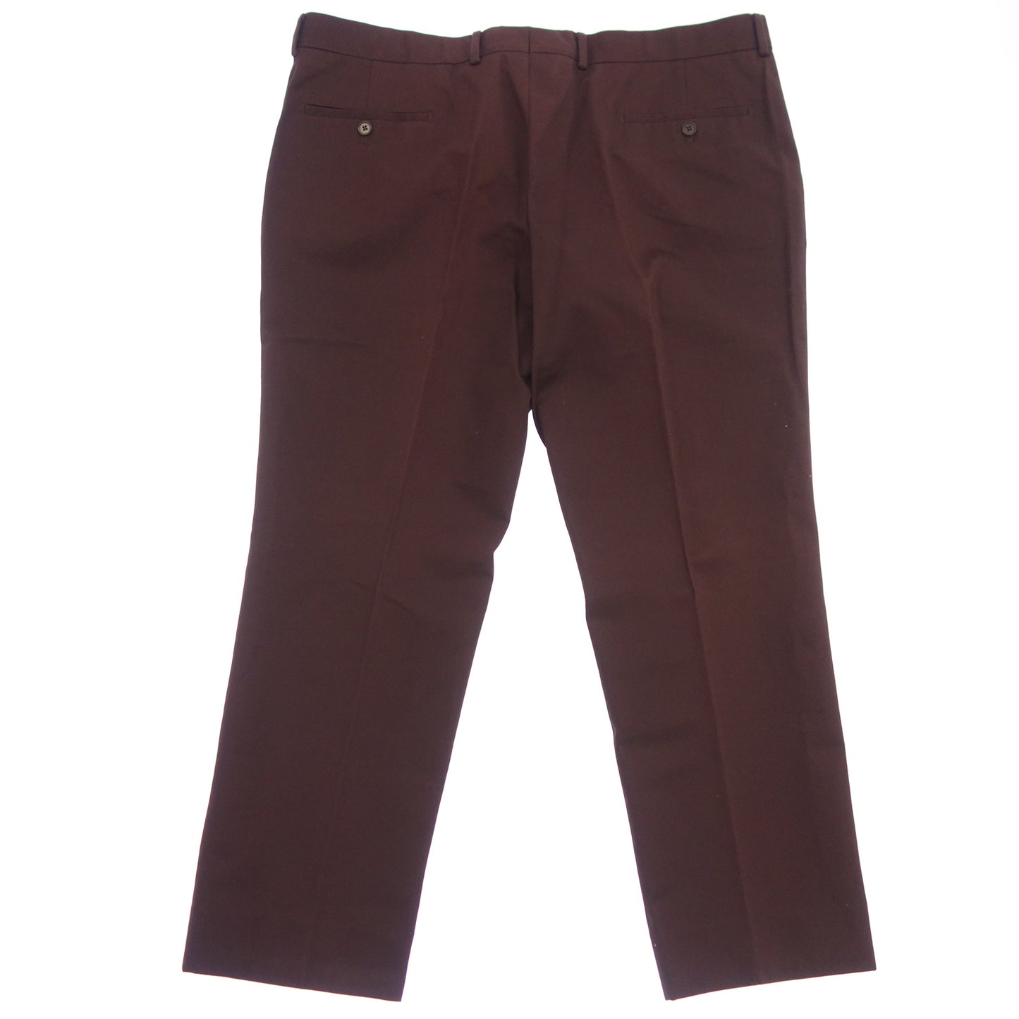 美品◆エルメス コットンパンツ 赤系 サイズ52 メンズ HERMES【AFB6】