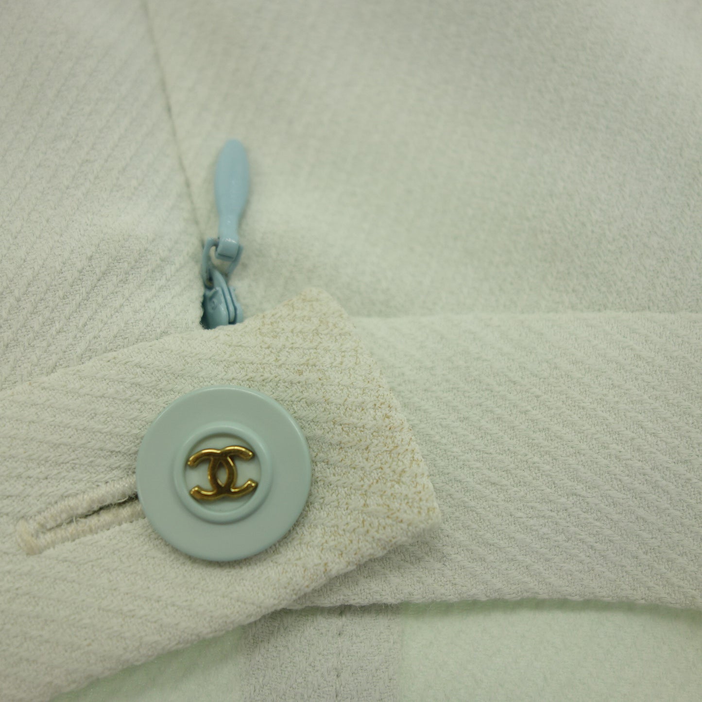 シャネル ノースリーブトップス 94P レディース グリーン系 38 CHANEL【AFB52】【中古】